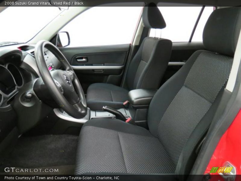 Vivid Red / Black 2008 Suzuki Grand Vitara