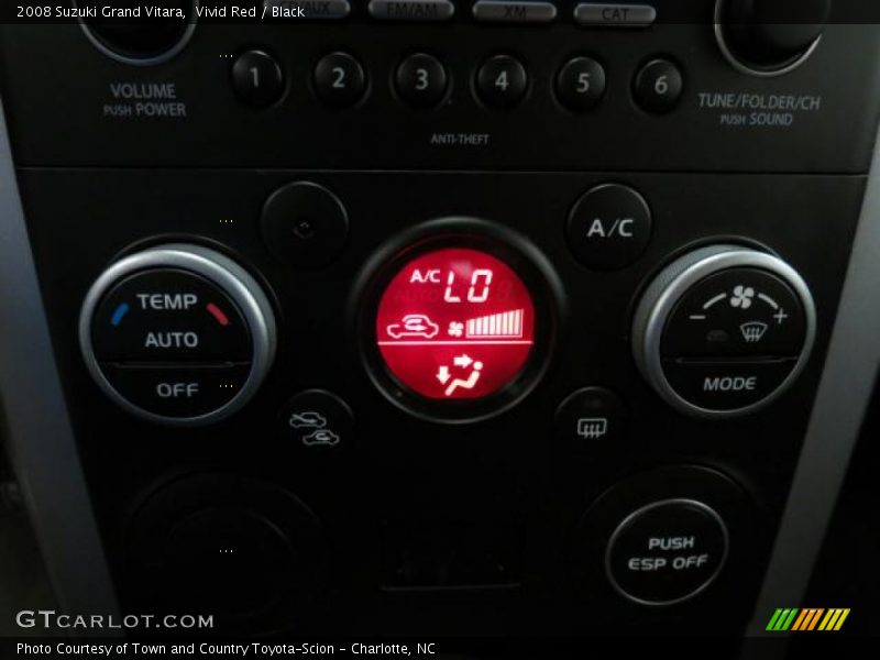 Vivid Red / Black 2008 Suzuki Grand Vitara
