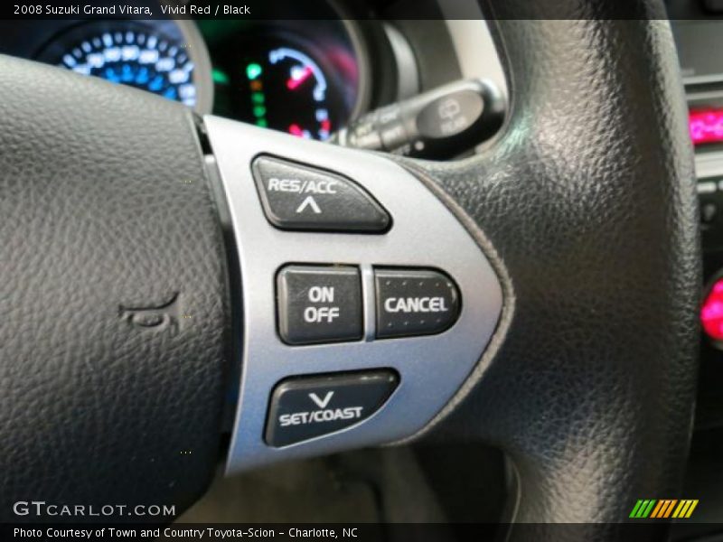 Vivid Red / Black 2008 Suzuki Grand Vitara