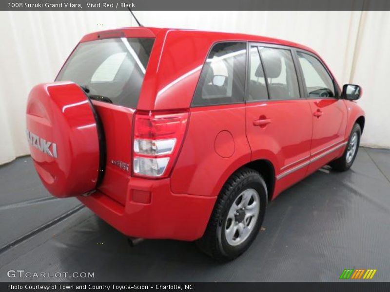 Vivid Red / Black 2008 Suzuki Grand Vitara