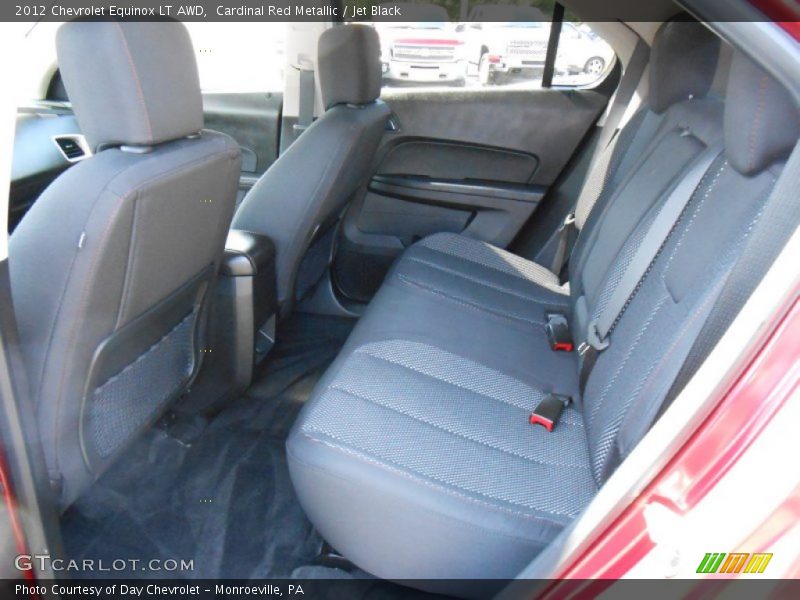 Cardinal Red Metallic / Jet Black 2012 Chevrolet Equinox LT AWD