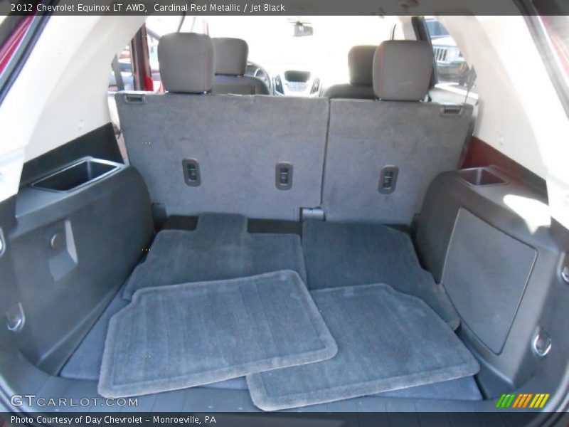 Cardinal Red Metallic / Jet Black 2012 Chevrolet Equinox LT AWD