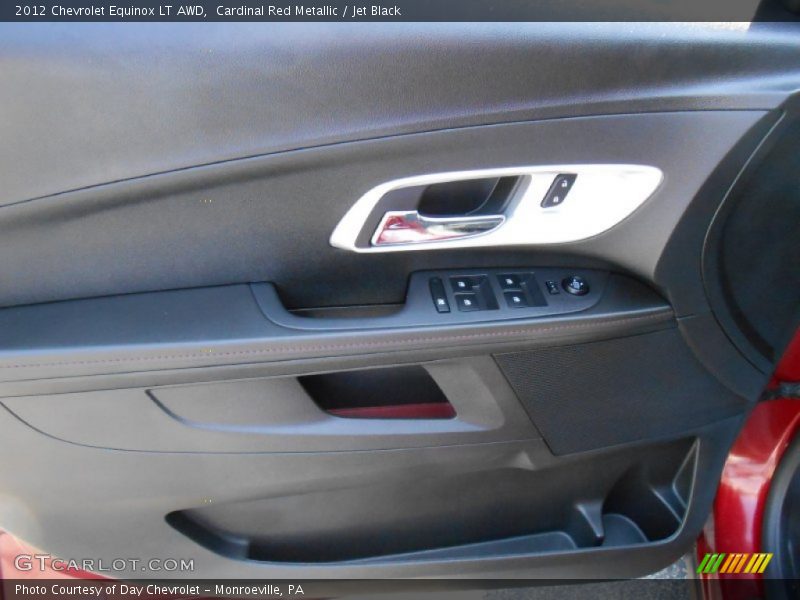 Cardinal Red Metallic / Jet Black 2012 Chevrolet Equinox LT AWD