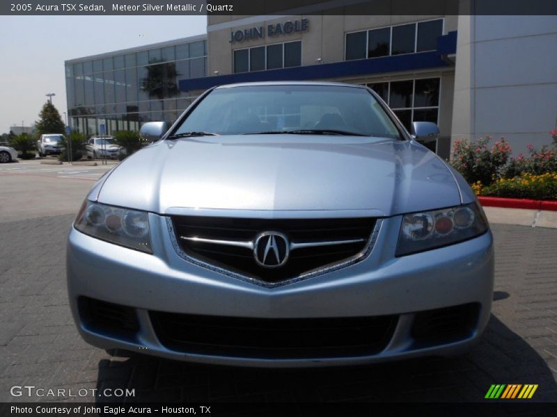 Meteor Silver Metallic / Quartz 2005 Acura TSX Sedan