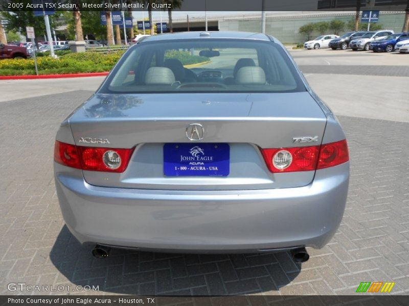 Meteor Silver Metallic / Quartz 2005 Acura TSX Sedan