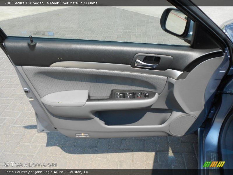 Meteor Silver Metallic / Quartz 2005 Acura TSX Sedan