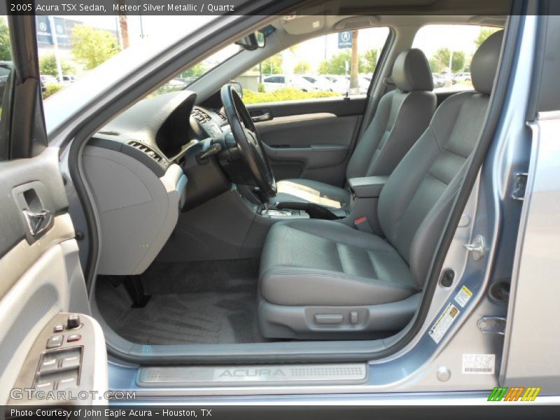 Meteor Silver Metallic / Quartz 2005 Acura TSX Sedan