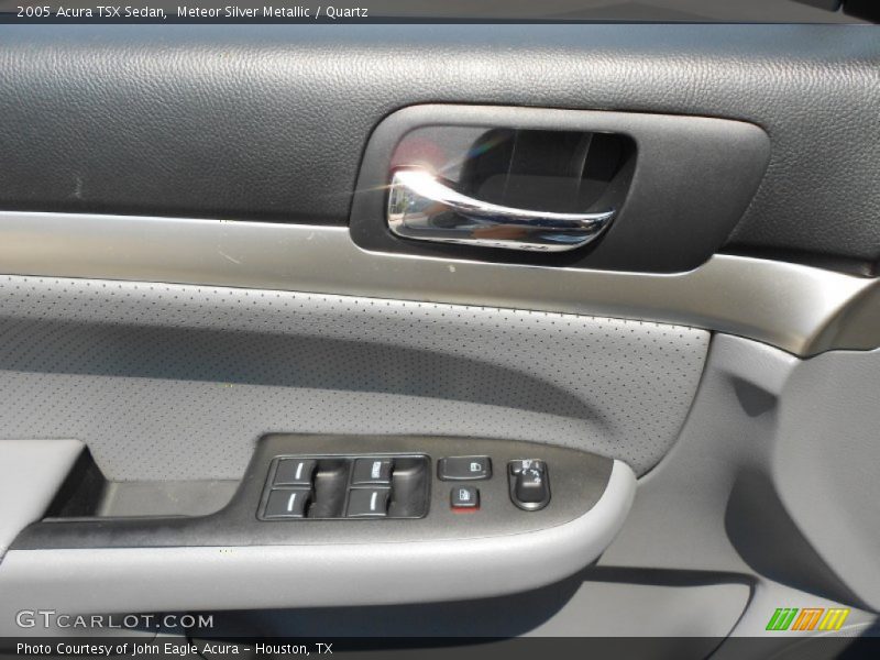 Meteor Silver Metallic / Quartz 2005 Acura TSX Sedan