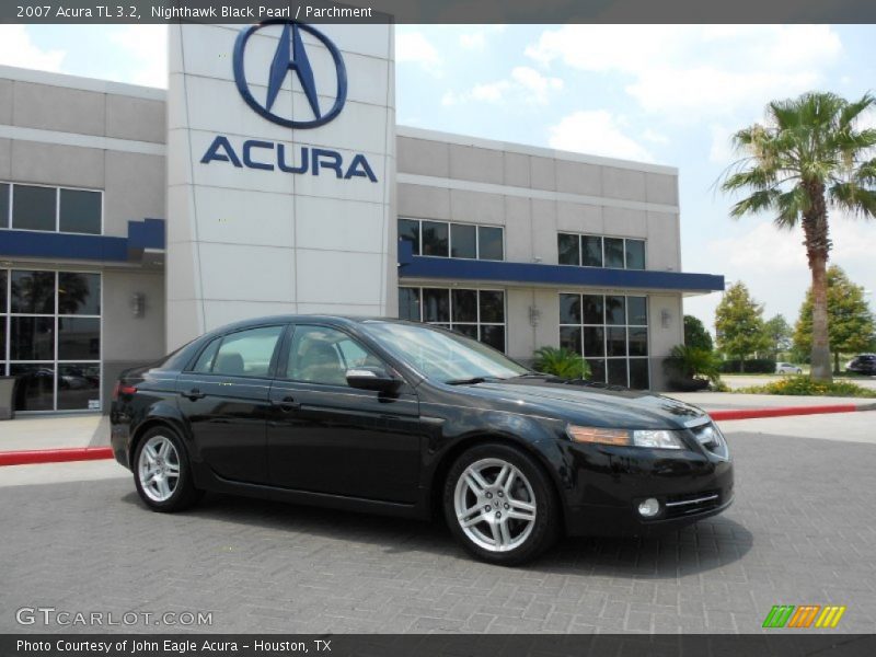 Nighthawk Black Pearl / Parchment 2007 Acura TL 3.2