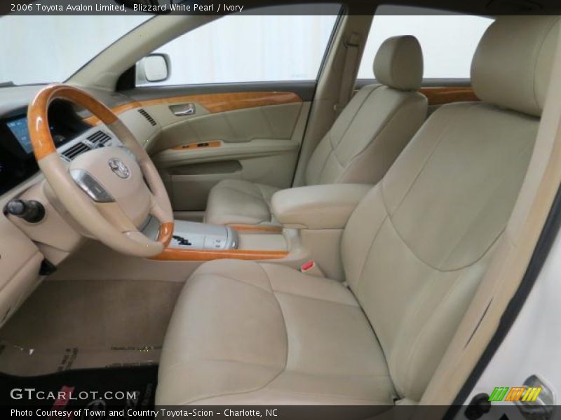 Blizzard White Pearl / Ivory 2006 Toyota Avalon Limited