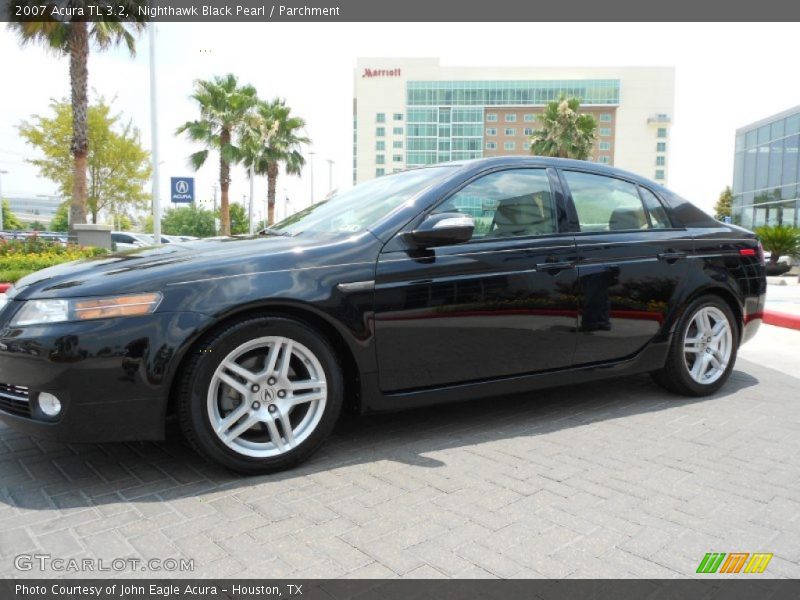 Nighthawk Black Pearl / Parchment 2007 Acura TL 3.2