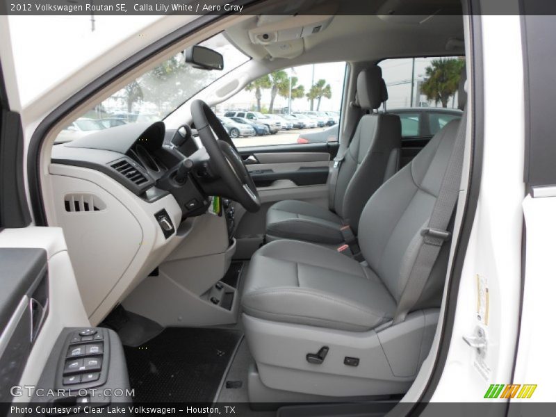 Calla Lily White / Aero Gray 2012 Volkswagen Routan SE