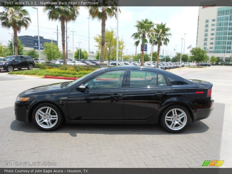 Nighthawk Black Pearl / Parchment 2007 Acura TL 3.2