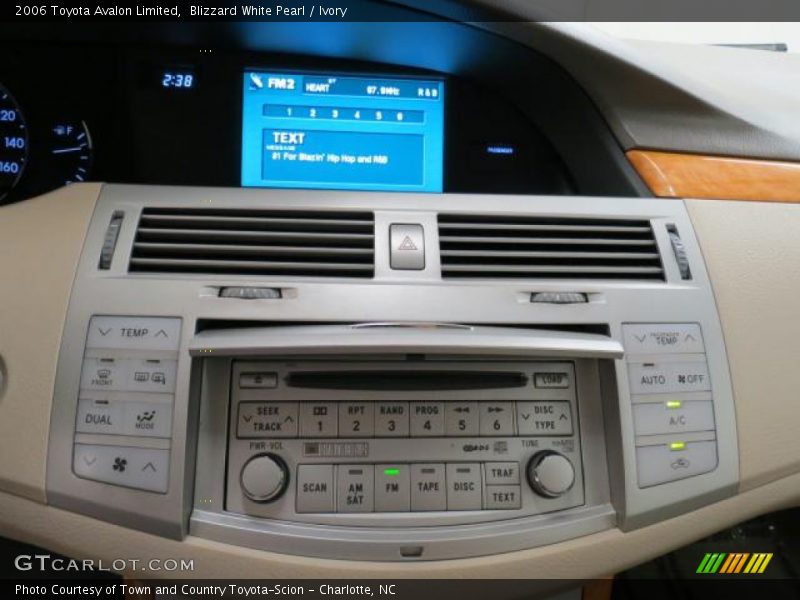 Blizzard White Pearl / Ivory 2006 Toyota Avalon Limited