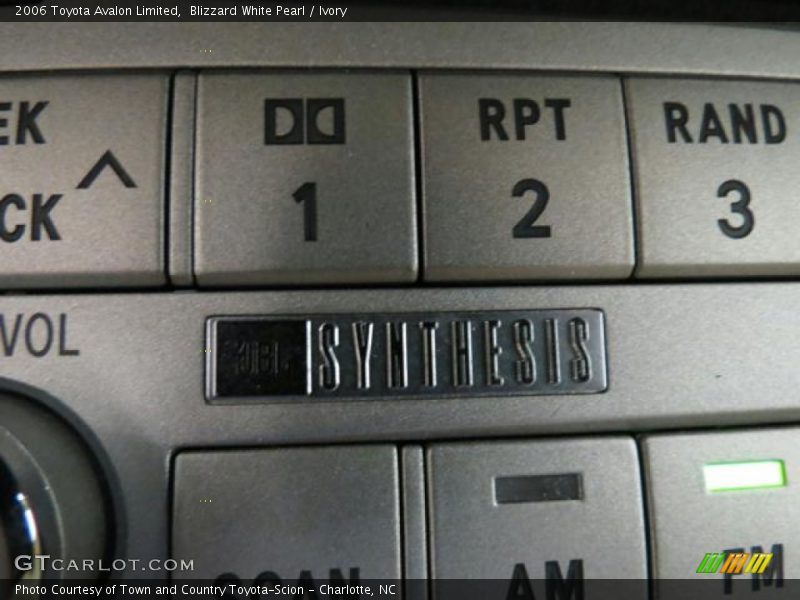 Blizzard White Pearl / Ivory 2006 Toyota Avalon Limited