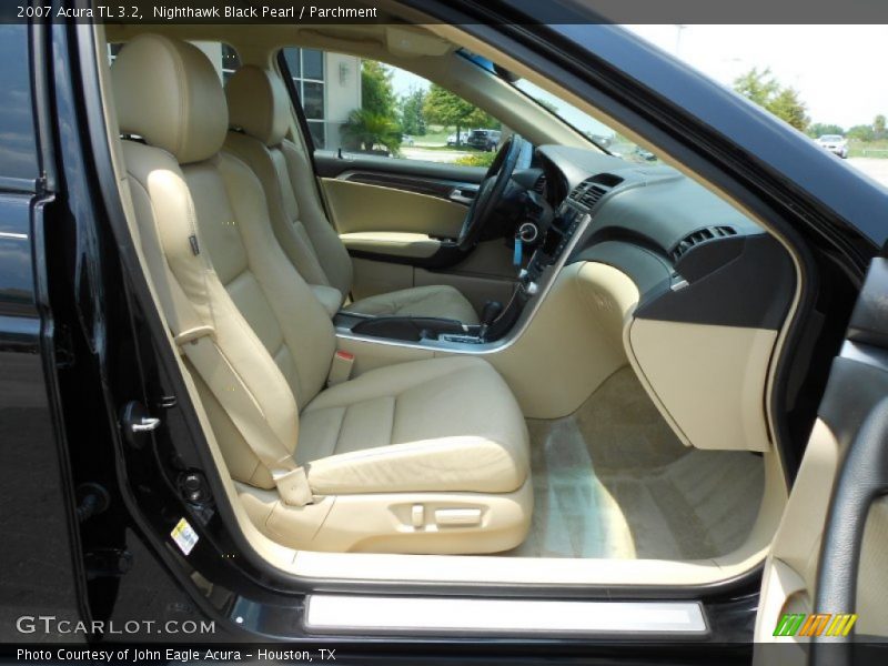 Nighthawk Black Pearl / Parchment 2007 Acura TL 3.2