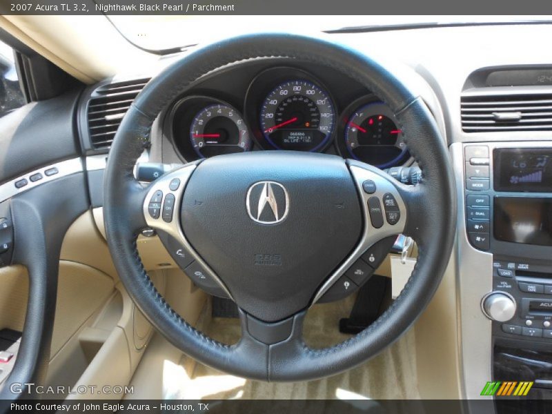 Nighthawk Black Pearl / Parchment 2007 Acura TL 3.2