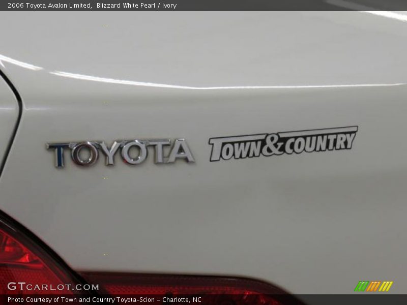 Blizzard White Pearl / Ivory 2006 Toyota Avalon Limited