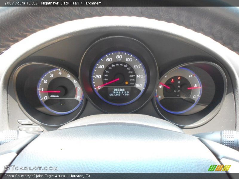 Nighthawk Black Pearl / Parchment 2007 Acura TL 3.2