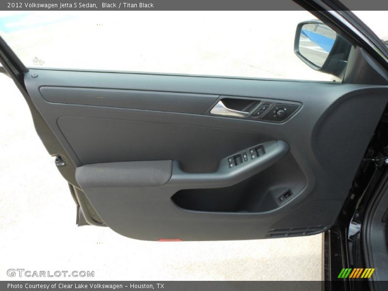 Black / Titan Black 2012 Volkswagen Jetta S Sedan