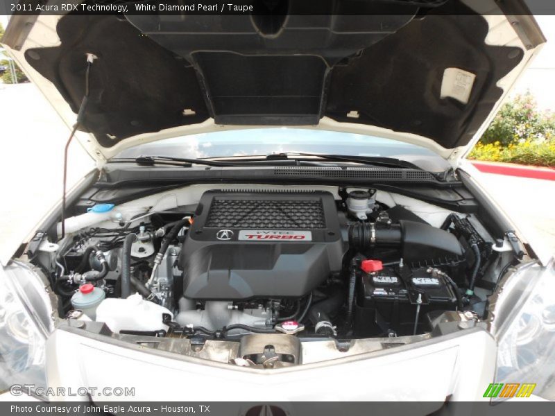 White Diamond Pearl / Taupe 2011 Acura RDX Technology