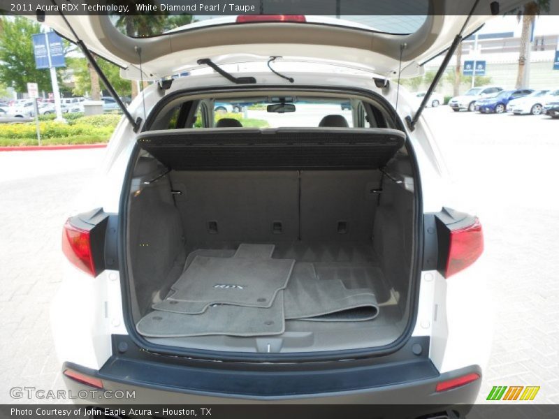 White Diamond Pearl / Taupe 2011 Acura RDX Technology