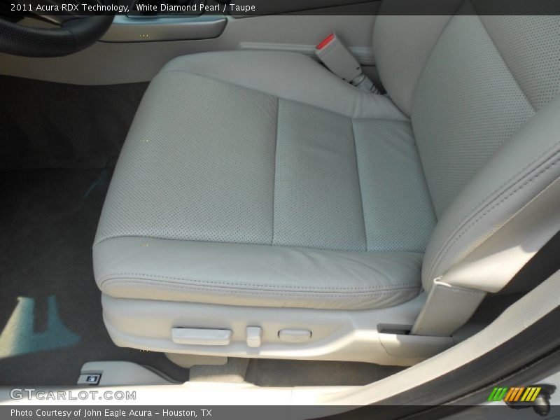 White Diamond Pearl / Taupe 2011 Acura RDX Technology