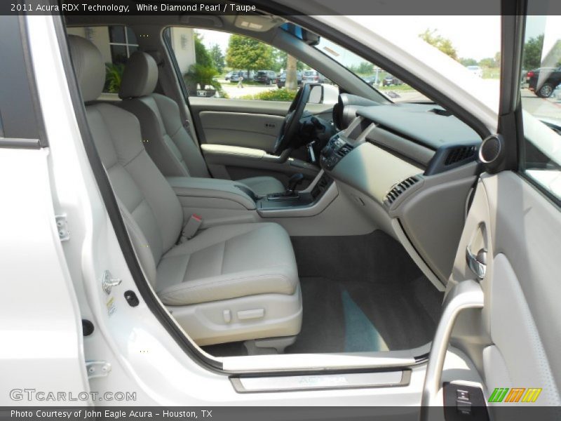 White Diamond Pearl / Taupe 2011 Acura RDX Technology