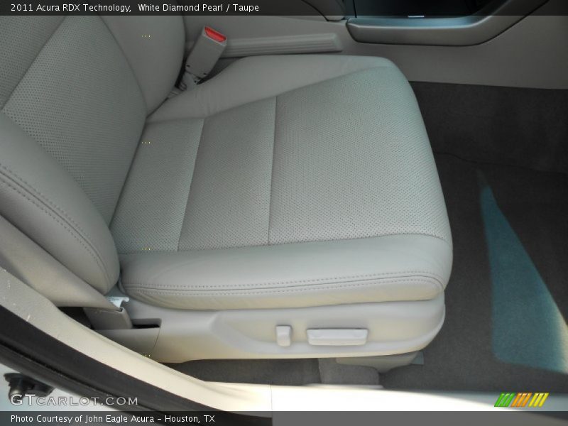 White Diamond Pearl / Taupe 2011 Acura RDX Technology
