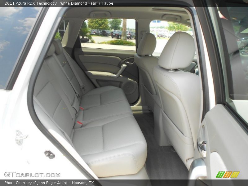 White Diamond Pearl / Taupe 2011 Acura RDX Technology