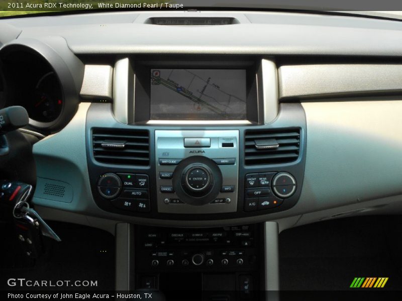 White Diamond Pearl / Taupe 2011 Acura RDX Technology