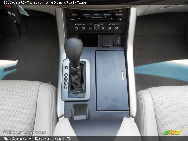 White Diamond Pearl / Taupe 2011 Acura RDX Technology