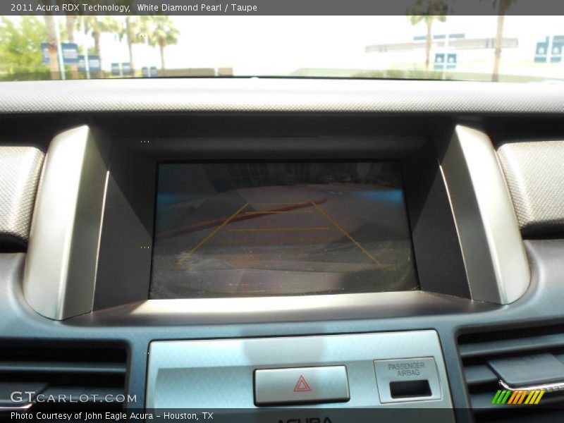 White Diamond Pearl / Taupe 2011 Acura RDX Technology