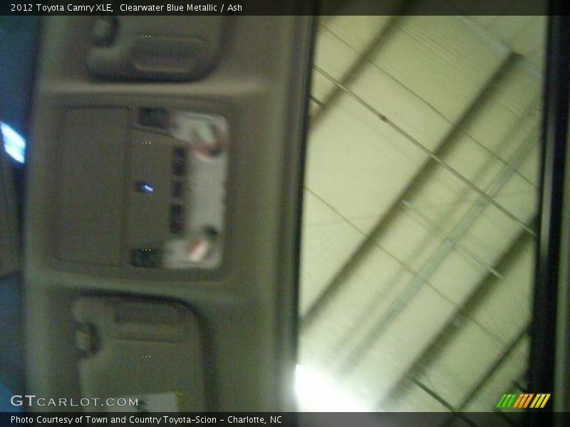 Clearwater Blue Metallic / Ash 2012 Toyota Camry XLE