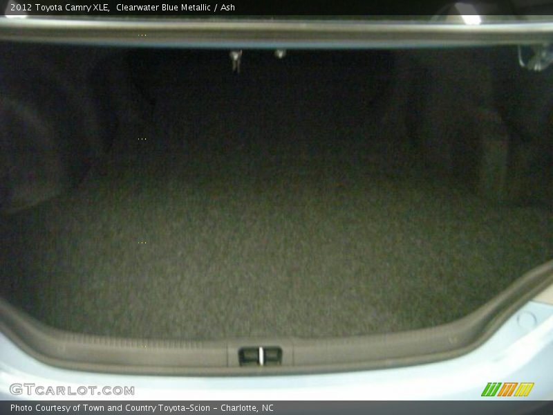 Clearwater Blue Metallic / Ash 2012 Toyota Camry XLE
