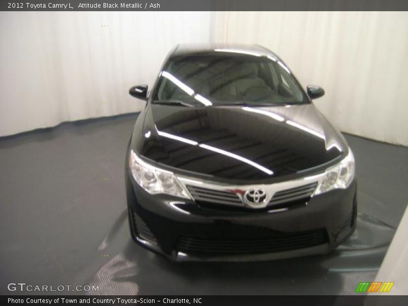 Attitude Black Metallic / Ash 2012 Toyota Camry L
