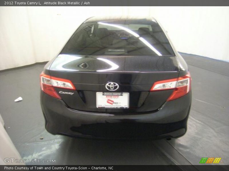 Attitude Black Metallic / Ash 2012 Toyota Camry L