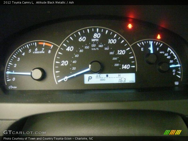 Attitude Black Metallic / Ash 2012 Toyota Camry L