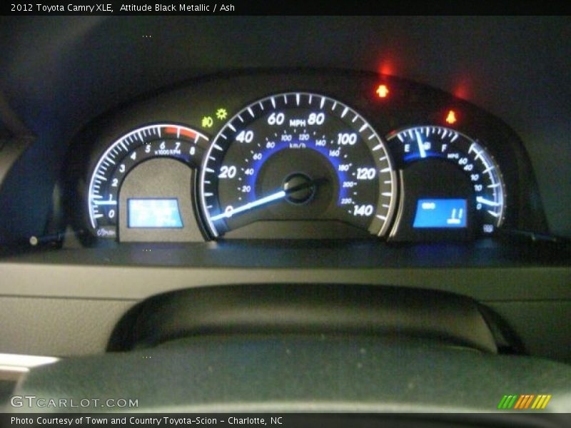 Attitude Black Metallic / Ash 2012 Toyota Camry XLE