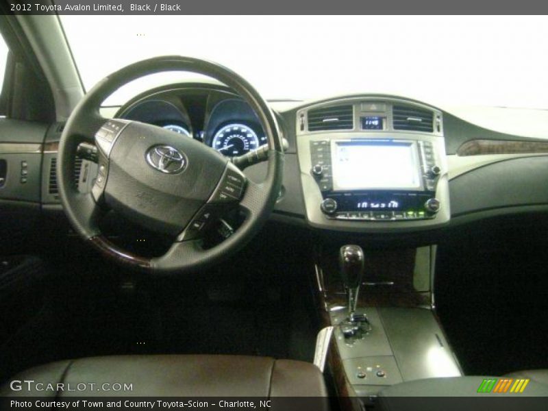 Black / Black 2012 Toyota Avalon Limited