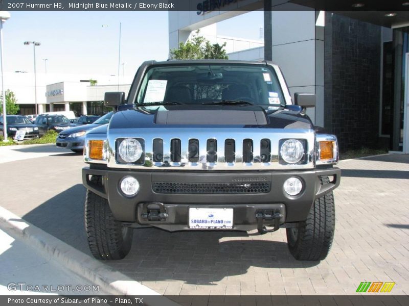 Midnight Blue Metallic / Ebony Black 2007 Hummer H3