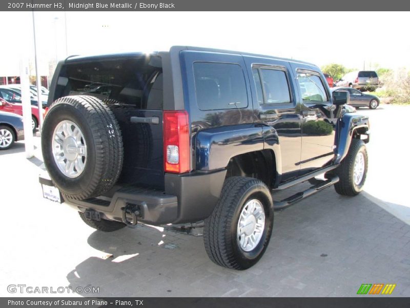 Midnight Blue Metallic / Ebony Black 2007 Hummer H3