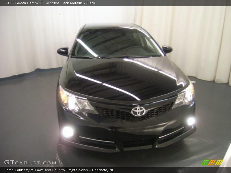 Attitude Black Metallic / Black 2012 Toyota Camry SE