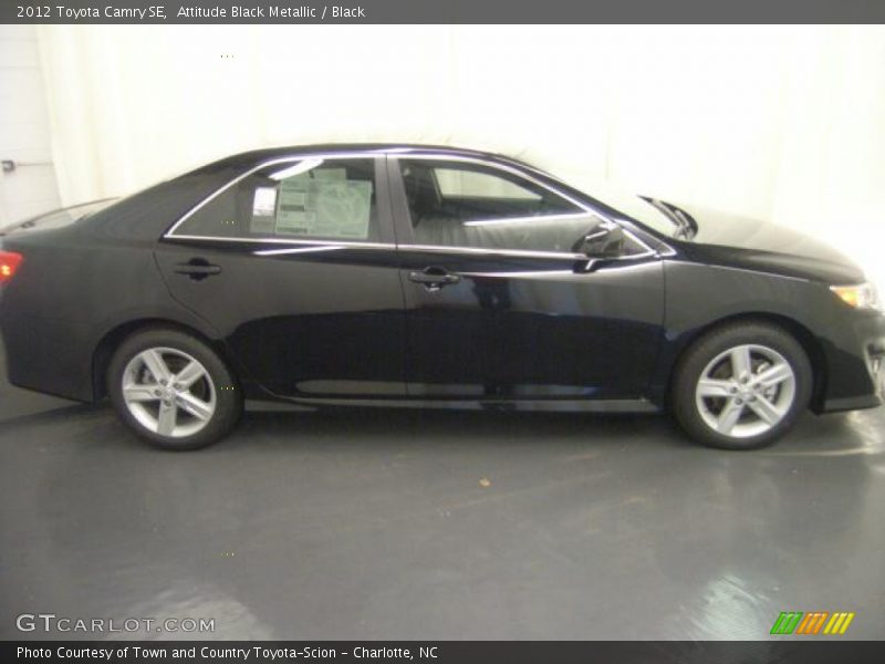 Attitude Black Metallic / Black 2012 Toyota Camry SE