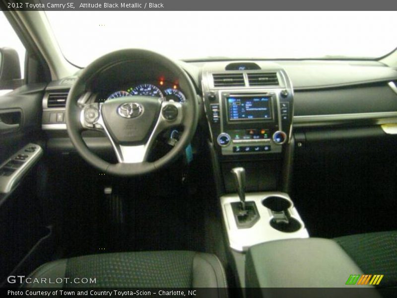 Attitude Black Metallic / Black 2012 Toyota Camry SE