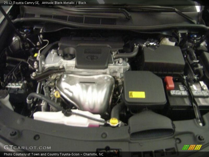 Attitude Black Metallic / Black 2012 Toyota Camry SE