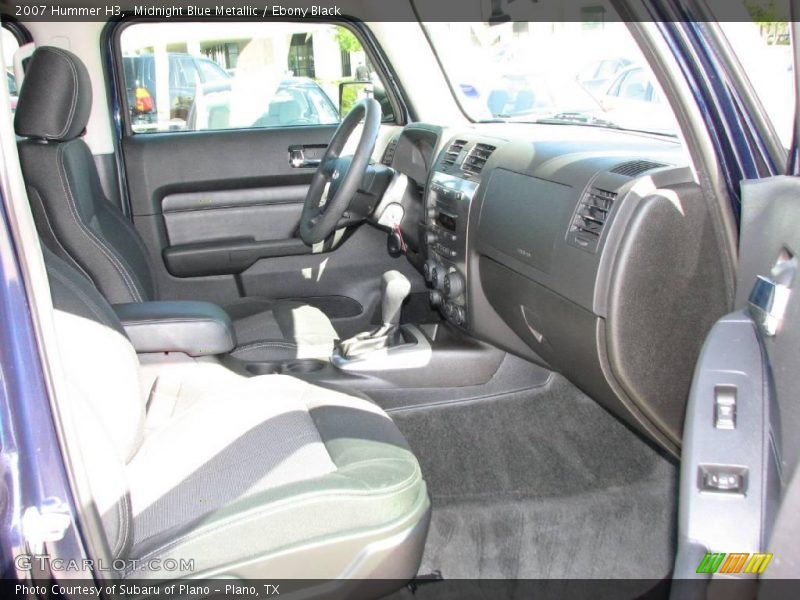 Midnight Blue Metallic / Ebony Black 2007 Hummer H3