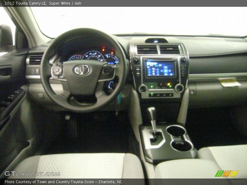 Super White / Ash 2012 Toyota Camry LE