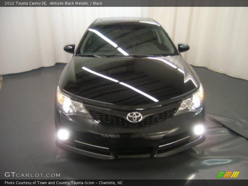 Attitude Black Metallic / Black 2012 Toyota Camry SE