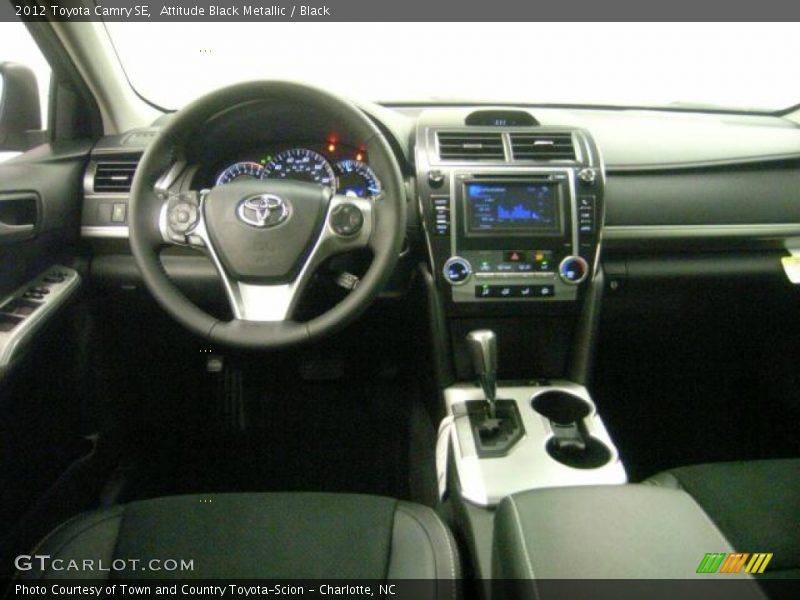 Attitude Black Metallic / Black 2012 Toyota Camry SE